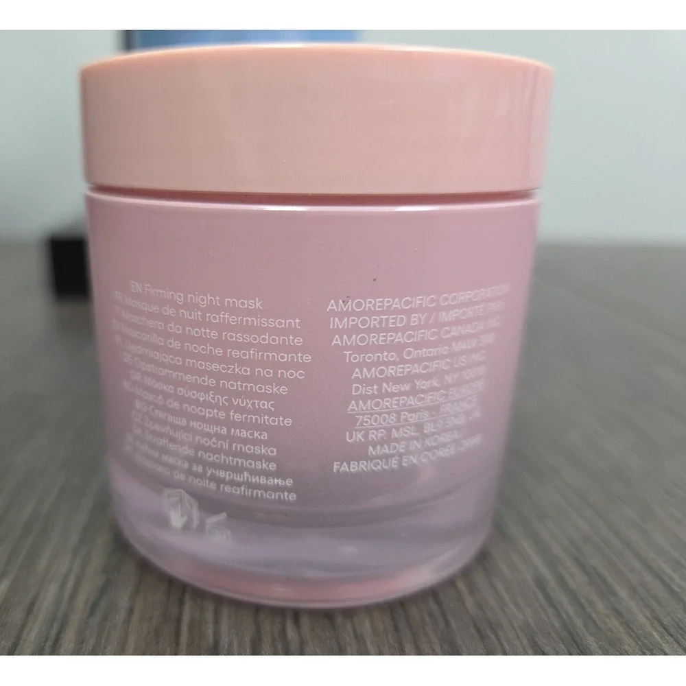 LANEIGE Bouncy and Firm Sleeping Mask with Peony & Collagen 2 oz Sealed